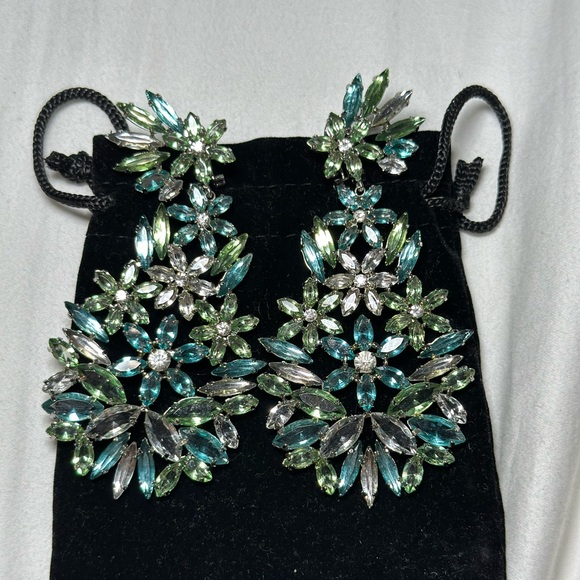 earrings crystal earring - Picture 1 of 4